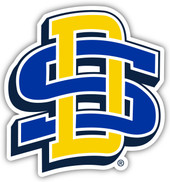 South Dakota State Jackrabbits 12 Inch Vinyl Decal Sticker