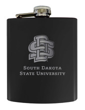 South Dakota State Jackrabbits Matte Finish Stainless Steel 7 oz Flask