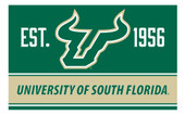 South Florida Bulls Wood Sign with Frame