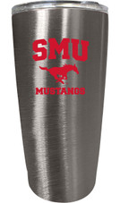 Southern Methodist University 16 oz Insulated Stainless Steel Tumbler colorless