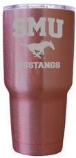 Southern Methodist University 24 oz Insulated Tumbler Etched - Rose Gold