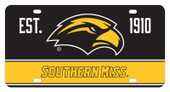 Southern Mississippi Golden Eagles Metal License Plate
