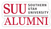 Southern Utah University 4-Inch Laser Cut Alumni Vinyl Decal Sticker