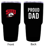 Southern Utah University Proud Dad 24 oz Insulated Stainless Steel Tumblers Black.