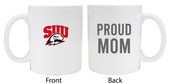 Southern Utah University Proud Mom White Ceramic Coffee Mug 2-Pack (White).