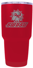 Southwestern Oklahoma State University 24 oz Insulated Tumbler Etched - Red