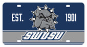 Southwestern Oklahoma State University Metal License Plate
