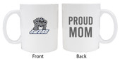 Southwestern Oklahoma State University Proud Mom White Ceramic Coffee Mug 2-Pack (White).