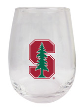 Stanford University 9 oz Stemless Wine Glass