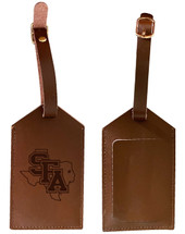 Stephen F. Austin State University Leather Luggage Tag Engraved