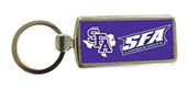 Stephen F. Austin State University Metal Keychain