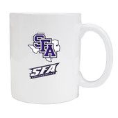 Stephen F. Austin State University White Ceramic Mug 2-Pack (White).