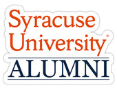 Syracuse Orange 4-Inch Laser Cut Alumni Vinyl Decal Sticker