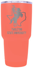 Tarleton State University 24 oz Insulated Tumbler Etched - Coral