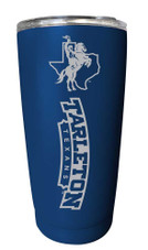 Tarleton State University Etched 16 oz Stainless Steel Tumbler (Choose Your Color)