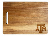 Texas A&M Aggies Engraved Wooden Cutting Board 10" x 14" Acacia Wood