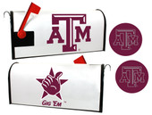 Texas A&M Aggies Magnetic Mailbox Cover & Sticker Set