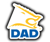 Texas A&M Kingsville Javelinas 4-Inch Proud Dad Die Cut Decal