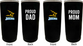 Texas A&M Kingsville Javelinas Proud Mom and Dad 16 oz Insulated Stainless Steel Tumblers 2 Pack Black.