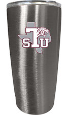 Texas Southern University 16 oz Insulated Stainless Steel Tumbler colorless