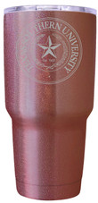 Texas Southern University 24 oz Insulated Tumbler Etched - Rose Gold