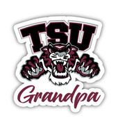 Texas Southern University 4 Inch Proud Grandpa Die Cut Decal