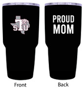 Texas Southern University Proud Mom 24 oz Insulated Stainless Steel Tumblers Black.