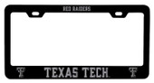 Texas Tech Choose Your Color Raiders Laser Engraved Metal License Plate Frame Choose Your Color