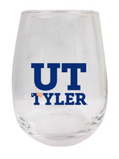 University of Texas at Tyler 9 oz Stemless Wine Glass