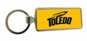 Toledo Rockets Metal Keychain