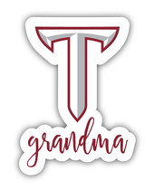 Troy University 4 Inch Proud Grand Mom Die Cut Decal