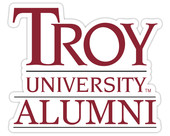 Troy University 4-Inch Laser Cut Alumni Vinyl Decal Sticker