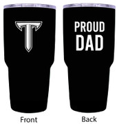 Troy University Proud Dad 24 oz Insulated Stainless Steel Tumblers Choose Your Color.