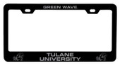 Tulane University Green Wave Laser Engraved Metal License Plate Frame Choose Your Color