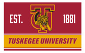 Tuskegee University Wood Sign with Frame