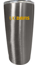 UC Davis Aggies 16 oz Insulated Stainless Steel Tumbler colorless