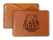 UCLA Bruins College Leather Card Holder Wallet