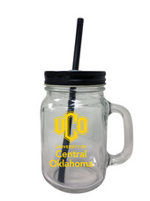 University of Central Oklahoma Mason Jar Glass 2-Pack