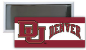 University of Denver Pioneers 4.75 x 2-Inch Fridge Magnet Rectangle