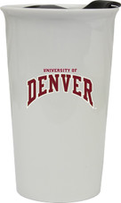 University of Denver Pioneers Double Walled Ceramic Tumbler