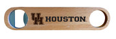 University of Houston Laser Etched Wooden Bottle Opener College Logo Design