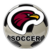 University of Louisiana Monroe 4-Inch Round Soccer Ball Vinyl Decal Sticker