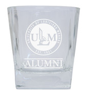 University of Louisiana Monroe 8 oz Etched Alumni Glass Tumbler 2-Pack