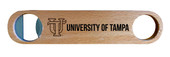 University of Tampa Spartans Laser Etched Wooden Bottle Opener College Logo Design