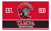 University of Tampa Spartans Wood Sign with Frame