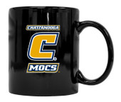 University of Tennessee at Chattanooga Black Ceramic Coffee Mug 2-Pack (Black).