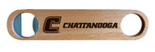 University of Tennessee at Chattanooga Laser Etched Wooden Bottle Opener College Logo Design