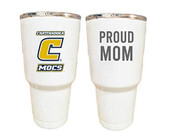University of Tennessee at Chattanooga Proud Mom 24 oz Insulated Stainless Steel Tumblers White.