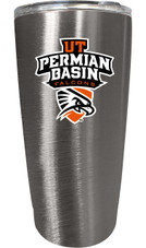 University of Texas of the Permian Basin 16 oz Insulated Stainless Steel Tumbler colorless