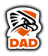 University of Texas of The Permian Basin 4-Inch Proud Dad Die Cut Decal